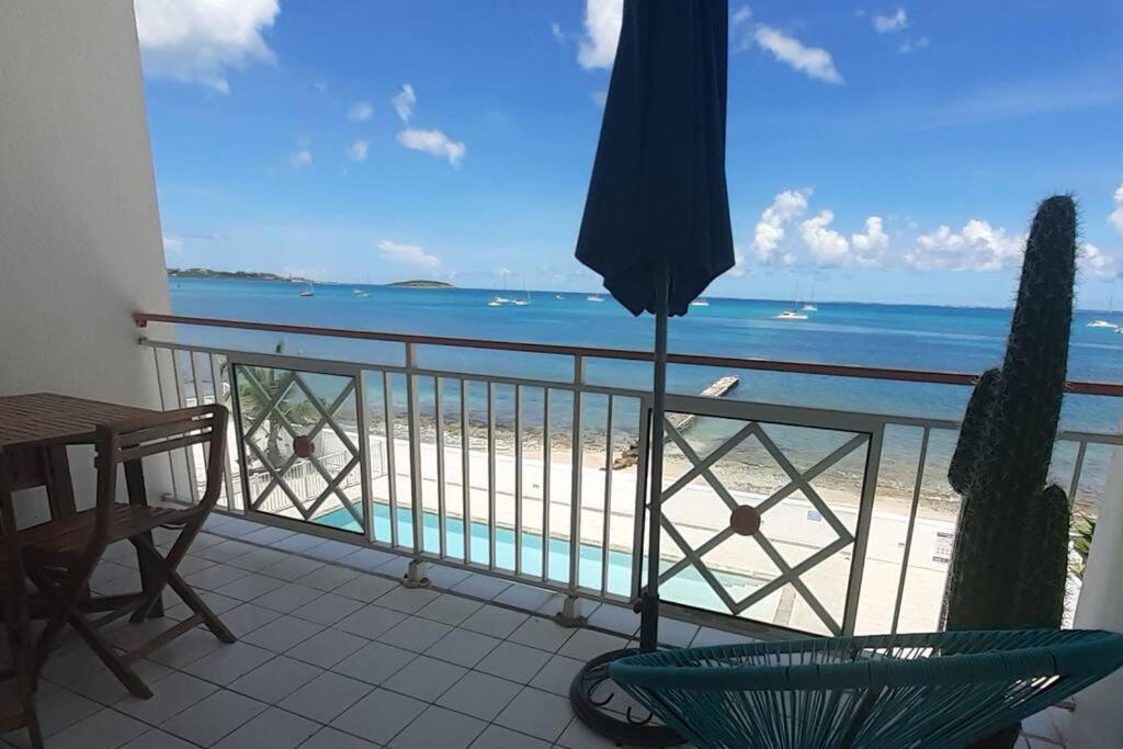 Superbe Studio Dolce Vita Vue Mer Plage Piscine Marigot  Exterior foto