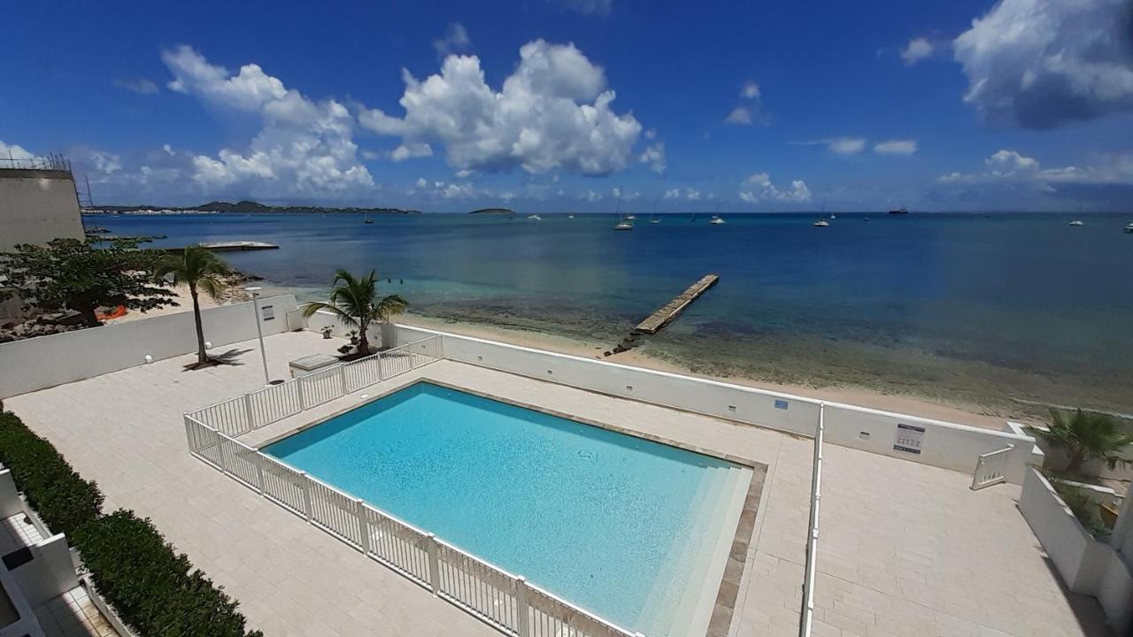 Superbe Studio Dolce Vita Vue Mer Plage Piscine Marigot  Exterior foto